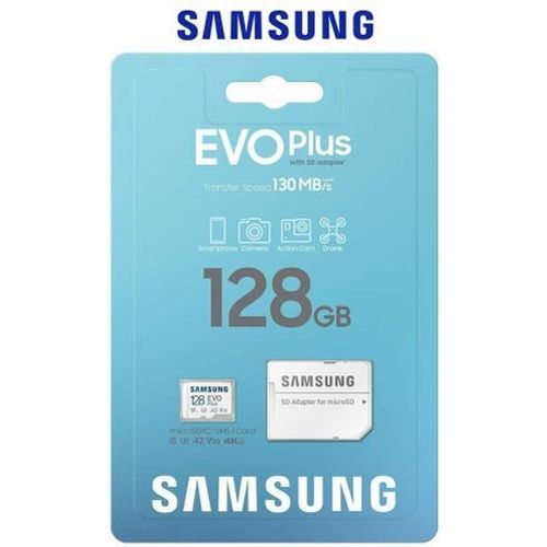 Samsung Memory Card Micro SD Carte Mémoire Micro SDXC Classe 10 128 GB 130MB/s